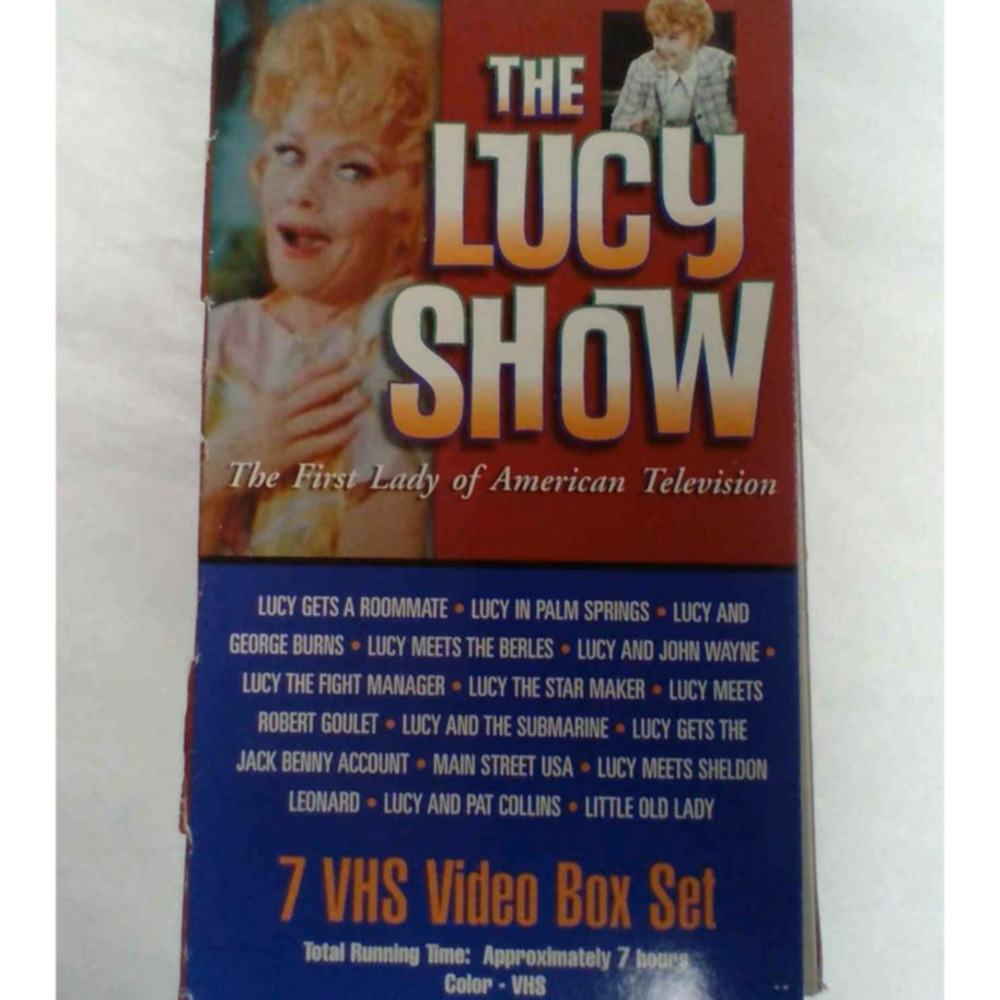 7 VHS Box Set The Lucy Show
